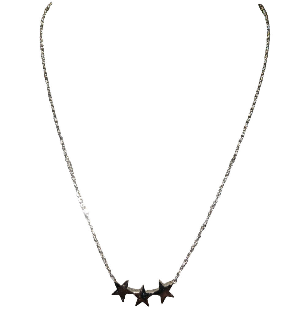 Stainless Steel Chain with 3 Stars