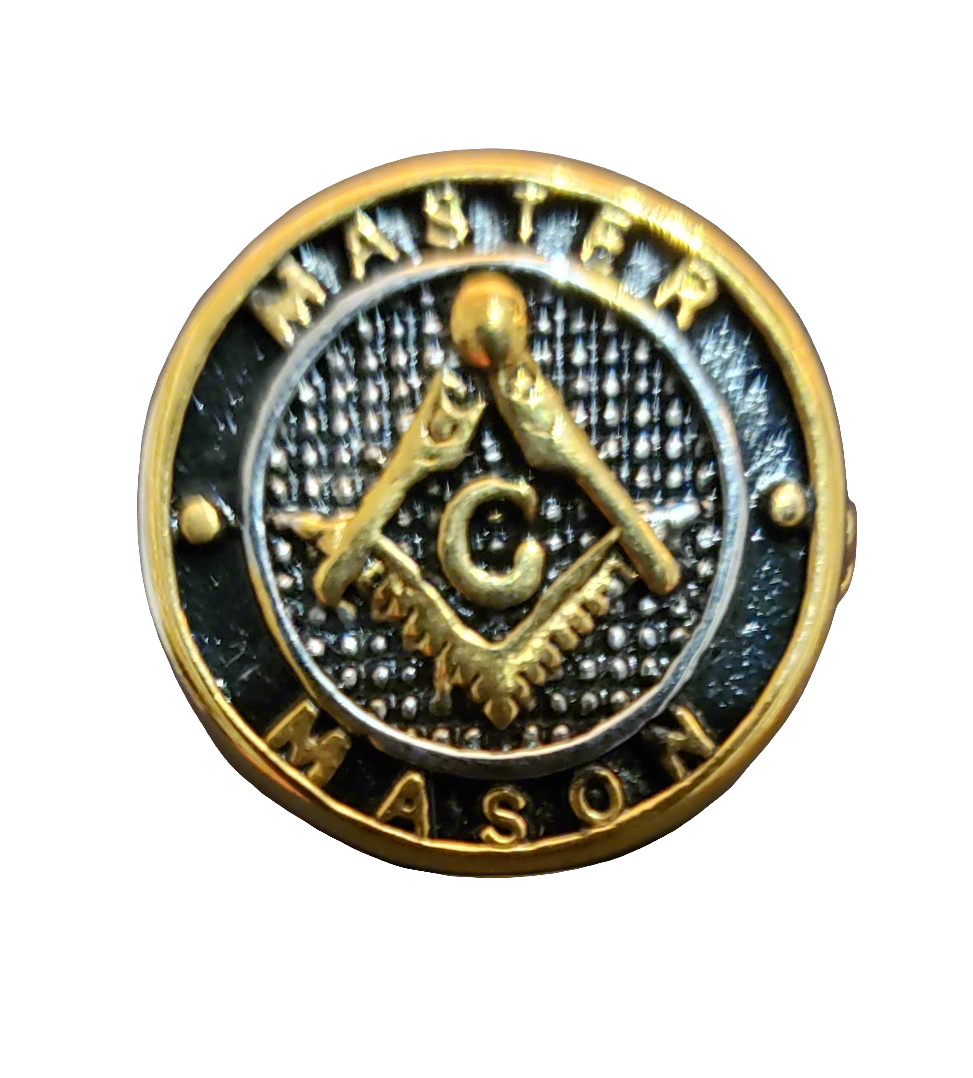 Men's Steel Masonic Master Ring