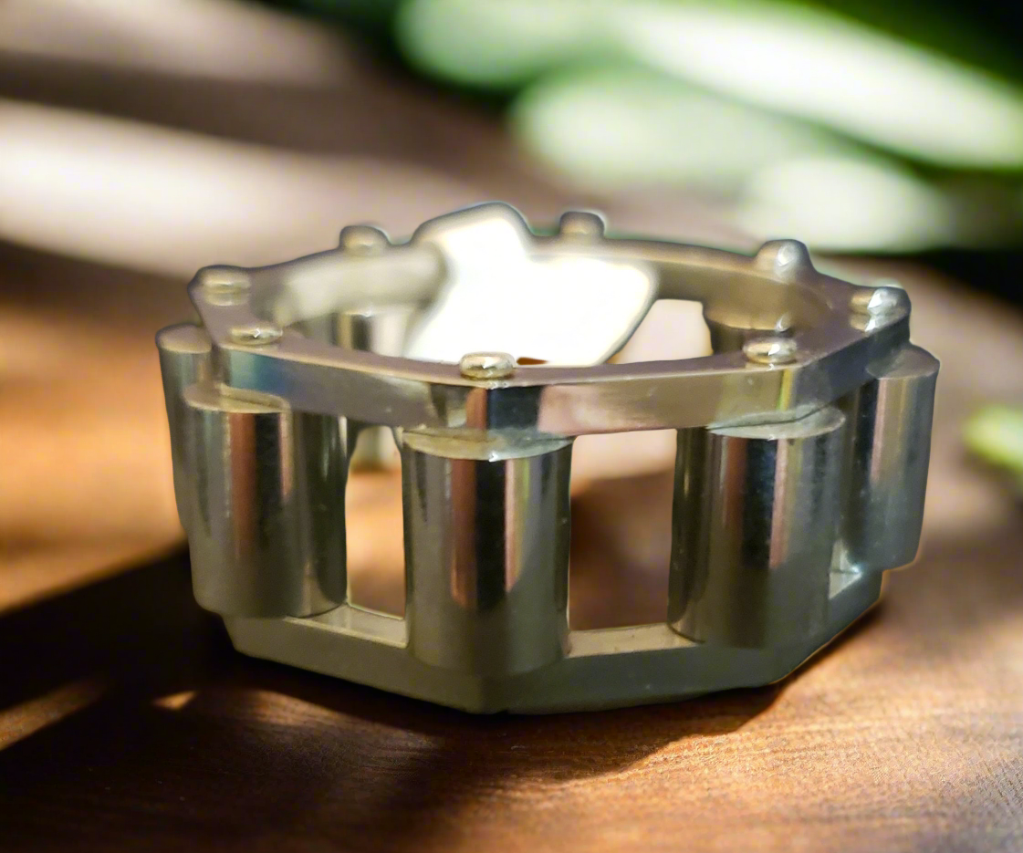 Men's Steel Rolo Bike Chain Ring