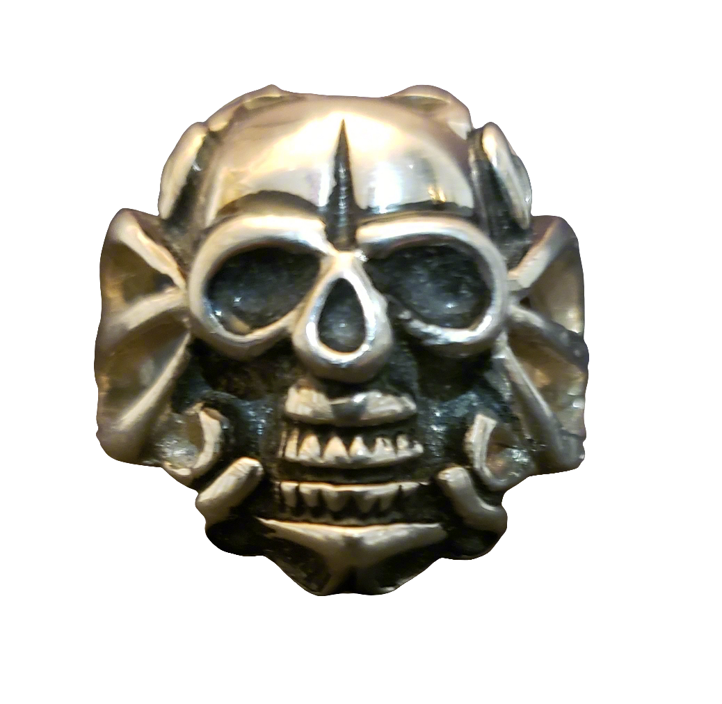 Men's Decorative Skull Ring