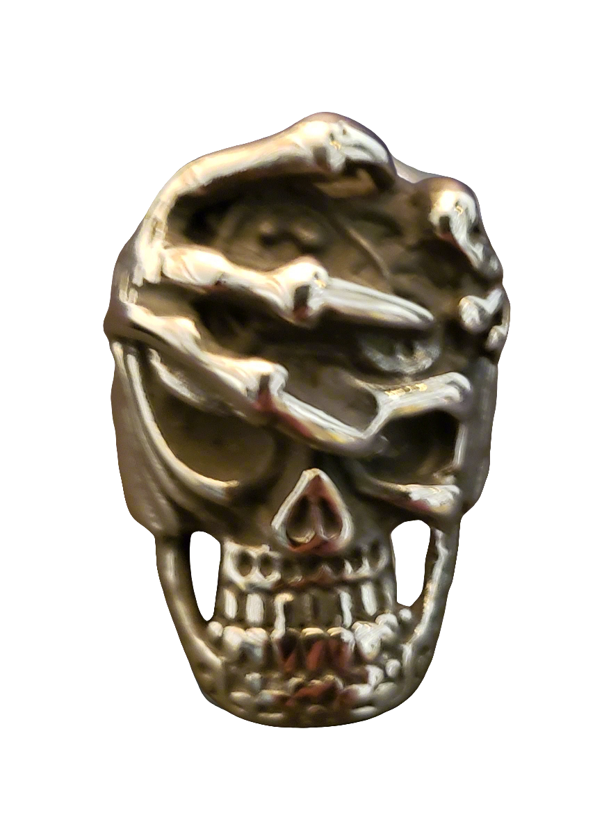 Men's Steel Grim Reaper Ring