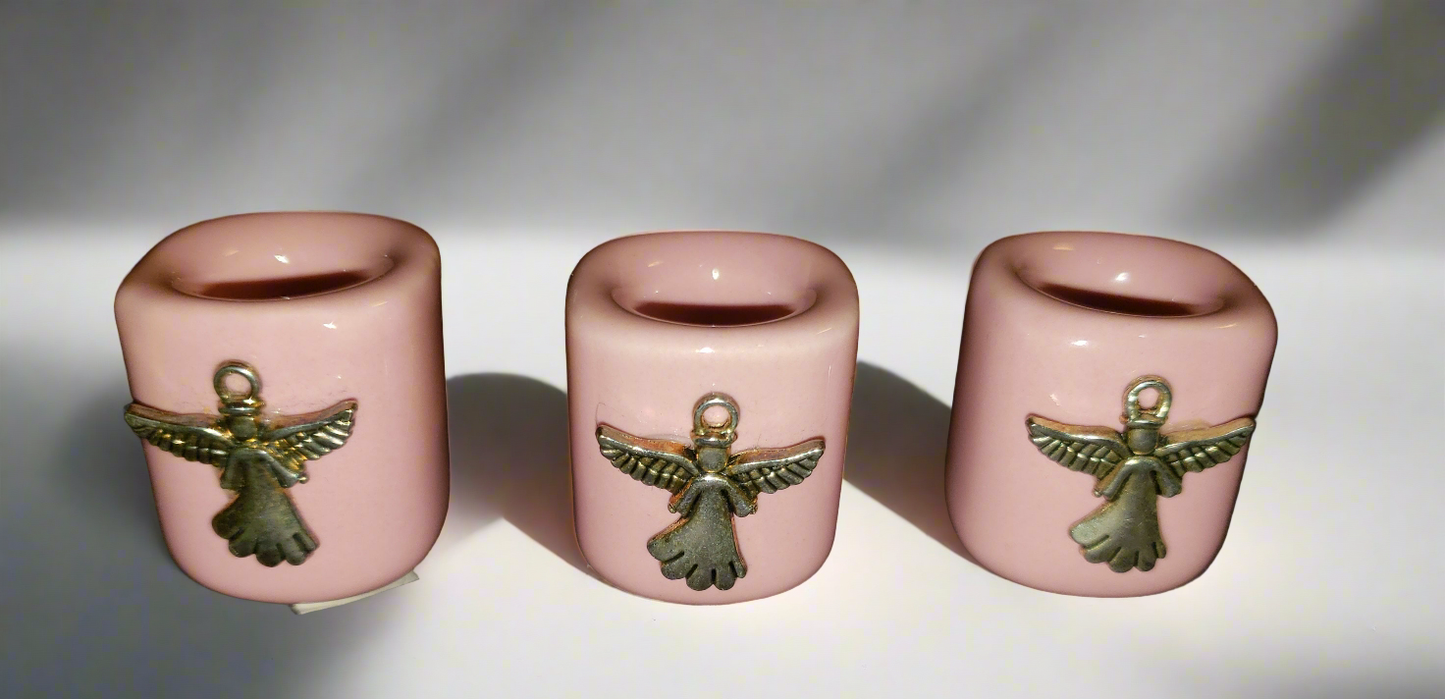 Angel Mini Candle Holders Set