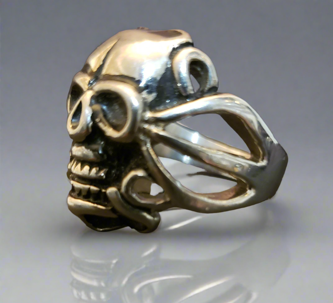 Men's Decorative Skull Ring