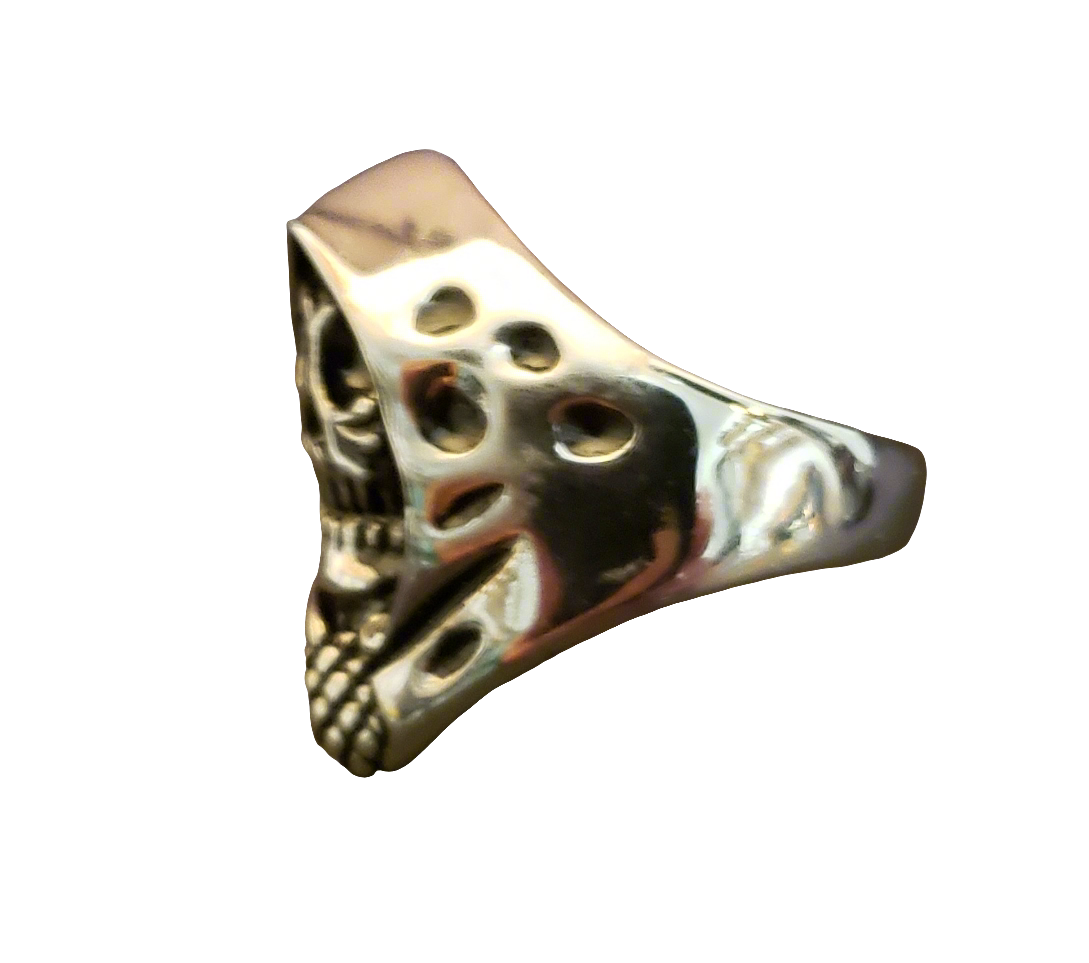Men's Steel Grim Reaper Ring