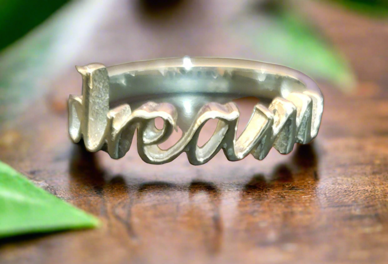 Stainless Steel "Dream" Ring