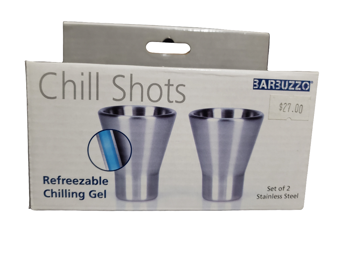 Steel Chill Shot Metal Shot Glasses