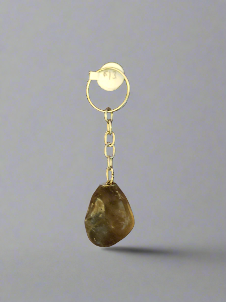 Smoky Quartz Keychain
