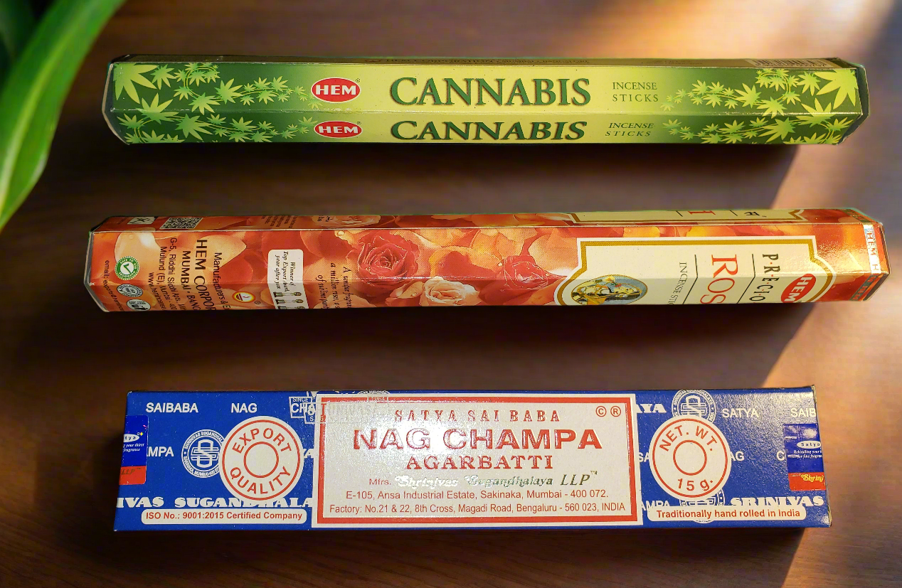 Caterpillar with Hookah Incense Holder