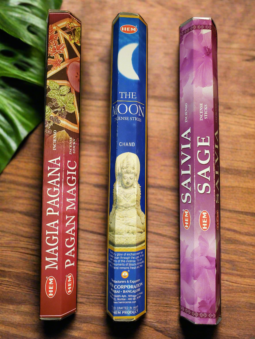 Black Pentacle Incense Holder