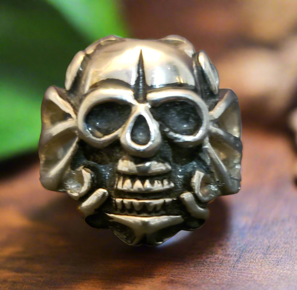 Men's Decorative Skull Ring