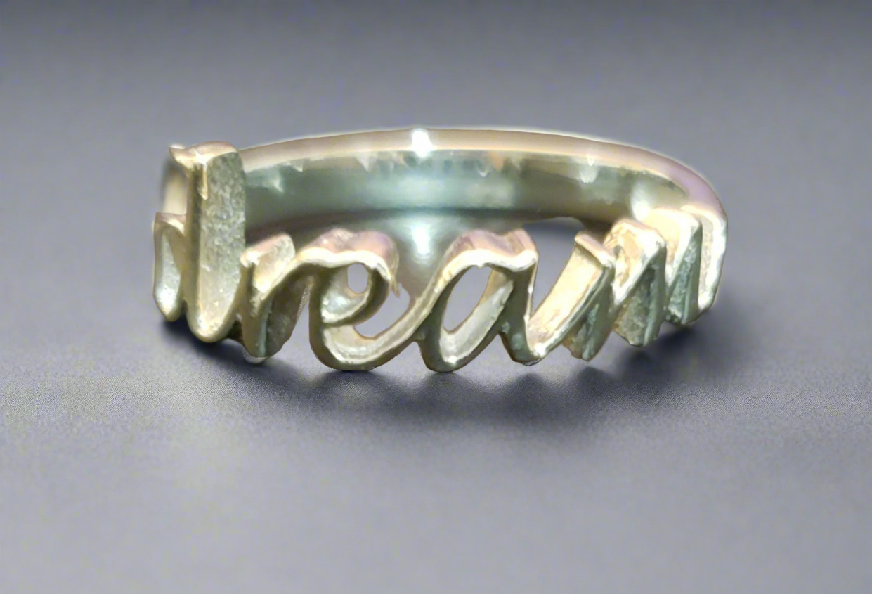 Stainless Steel "Dream" Ring