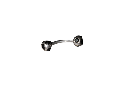 Black Crystal Eye Brow Piercing