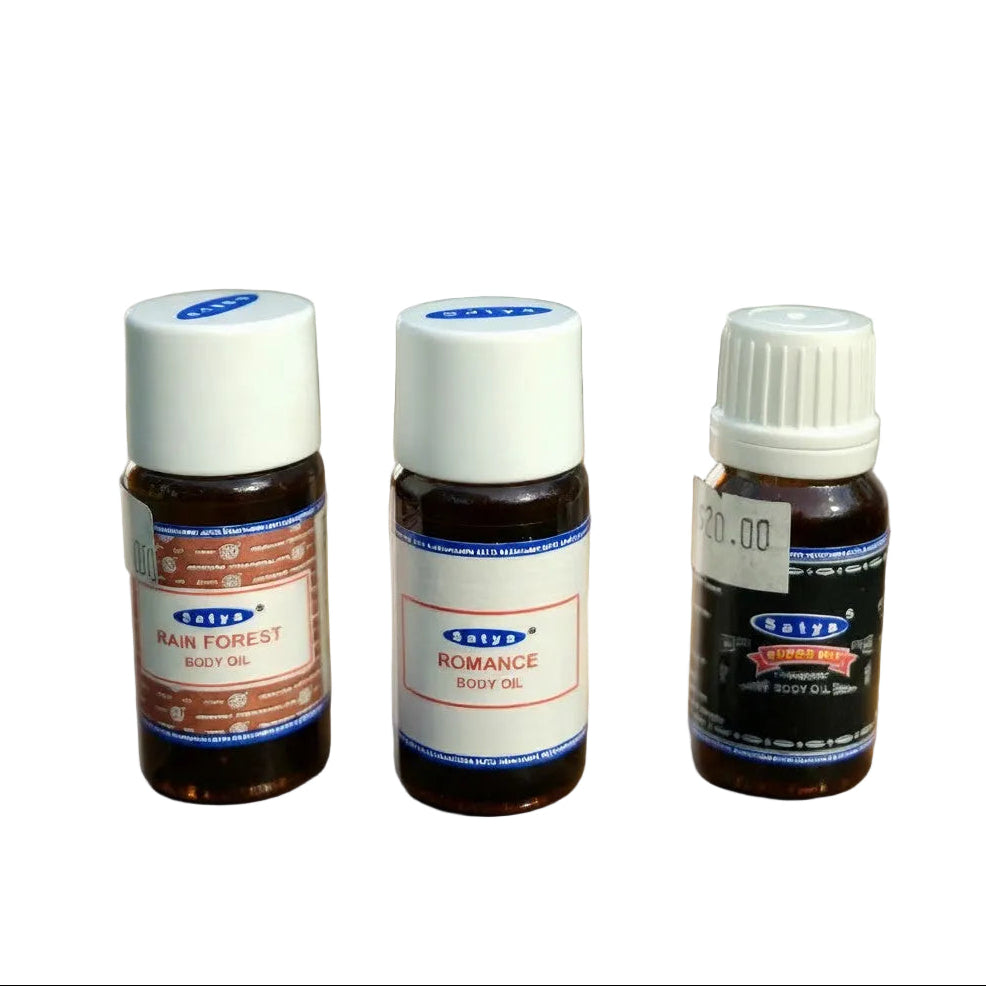 Mystic Moon Essential Oil Blends 3 Pack Special on a white background close up detail.