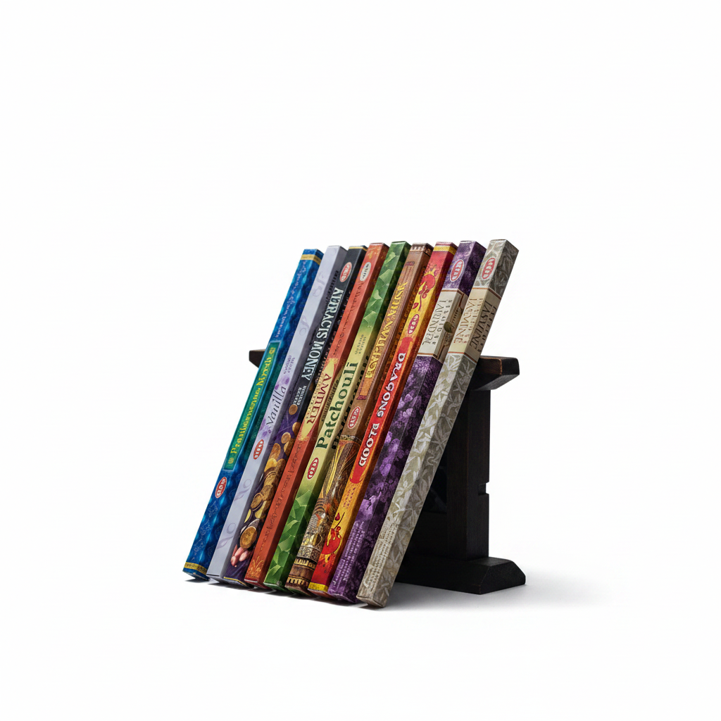 Wealthy Relaxation Incense Variety Gift Package on a white background.