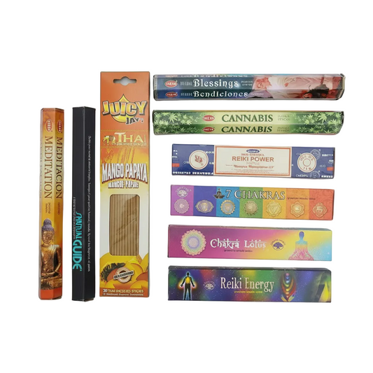 Energy Healing Incense Variety Gift Package on a white background.