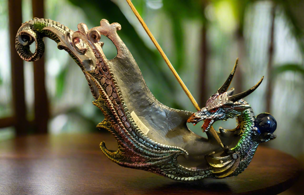 Rainbow Dragon Incense Holder