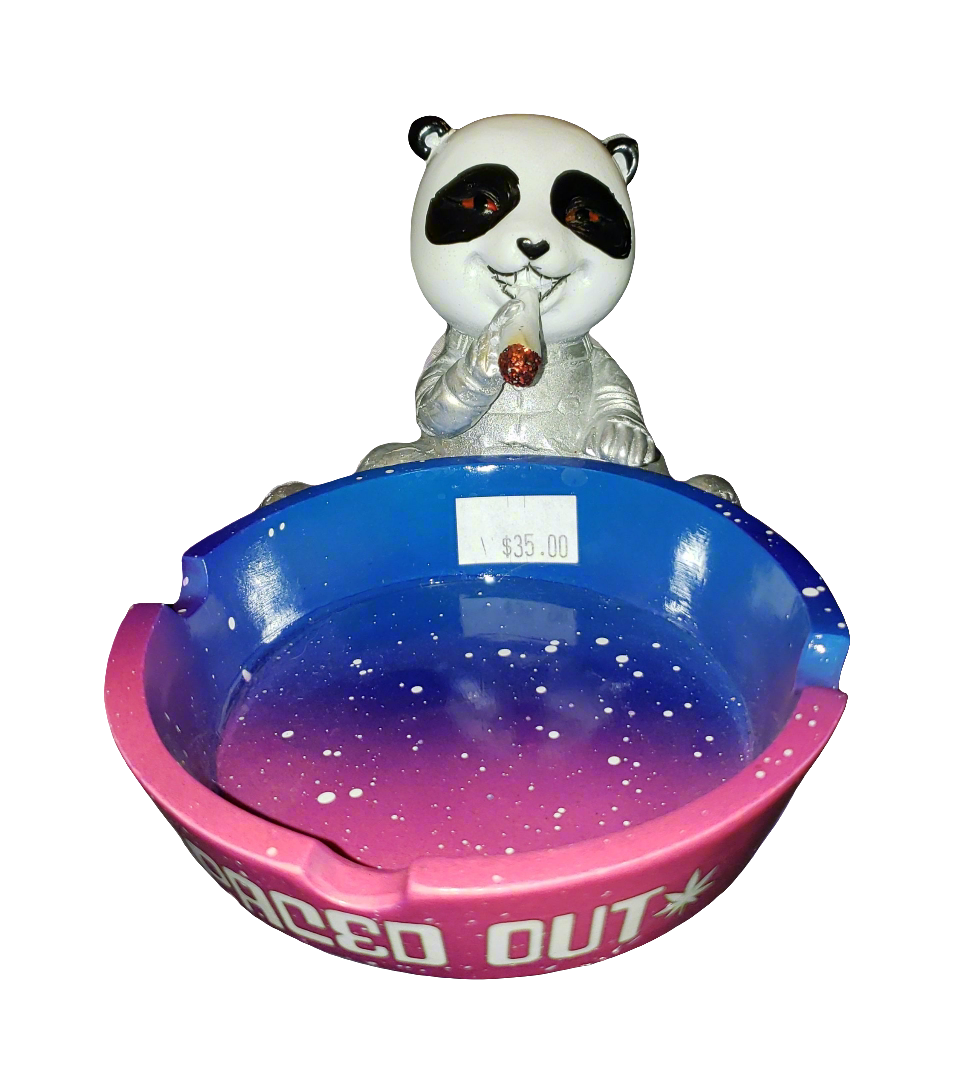 Smoking Panda Ashtray