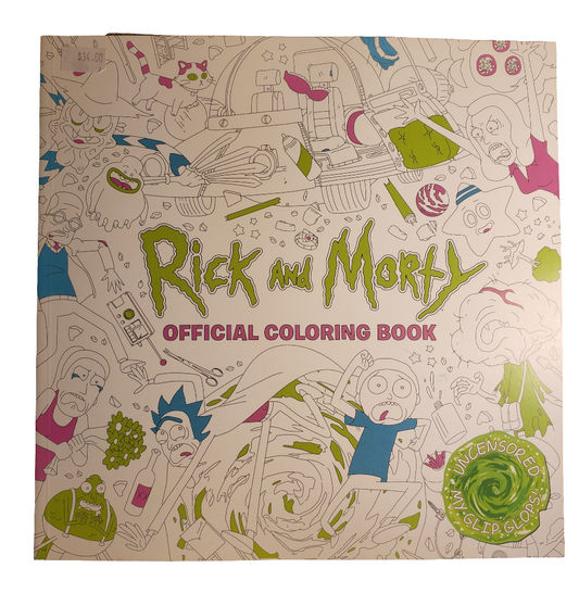 Coloring Book Rick and Morty