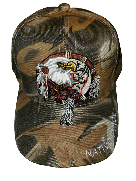 Ball Cap Camo Eagle