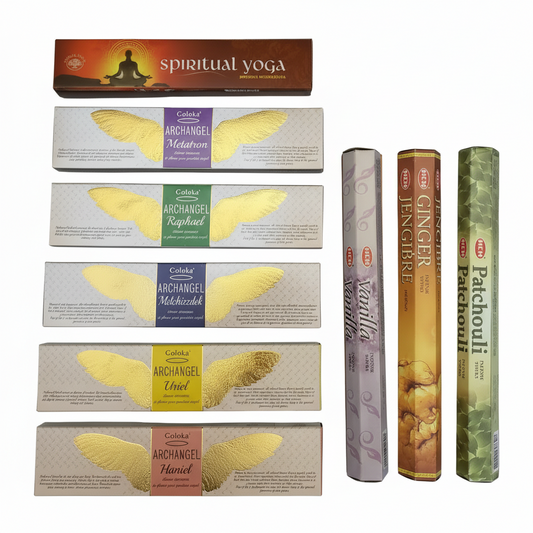 Divine Archangel Incense Variety Gift Package on a white background.