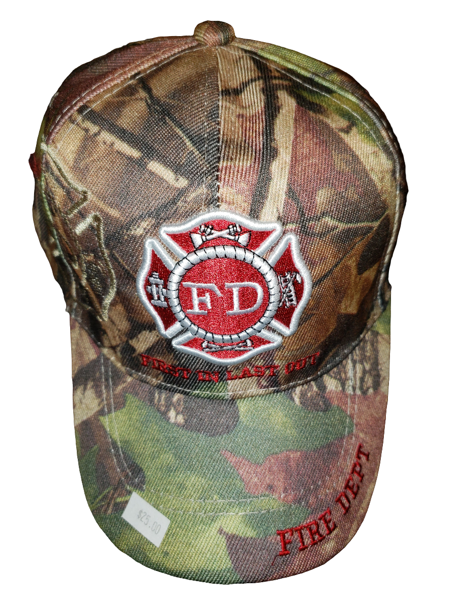 Ball Cap Fire Department