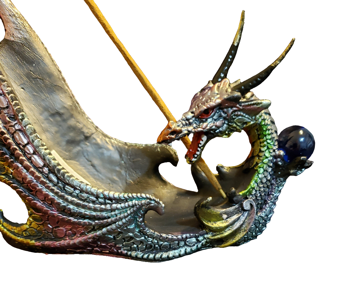 Rainbow Dragon Incense Holder