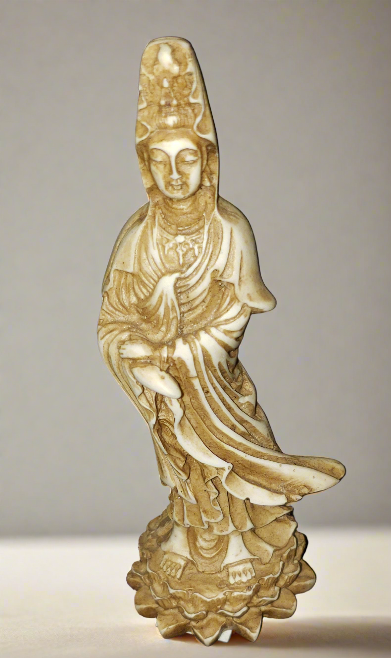 Ancient Goddess Figurine Quan Yin