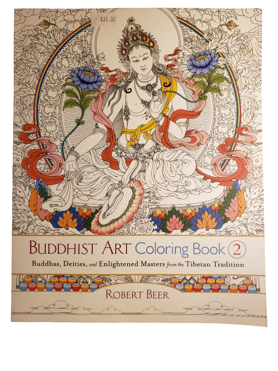 Coloring Book Sacred Buddha