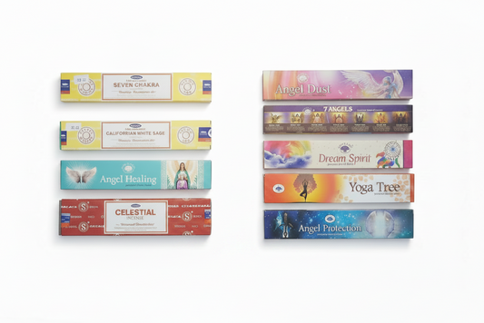 Angelic Empowerment Incense Variety Gift Package on a white background.