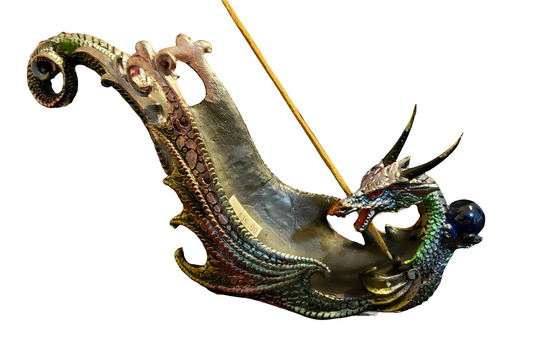 Rainbow Dragon Incense Holder