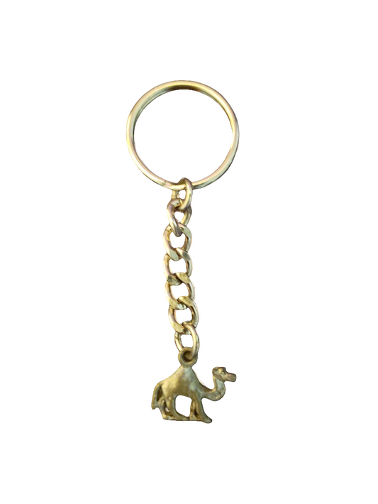 Handmade Keychain with Camel Charm