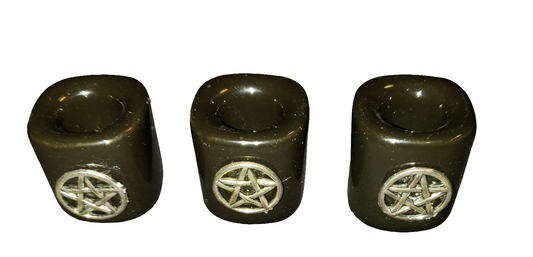 Pentagram Mini candle Holder Set