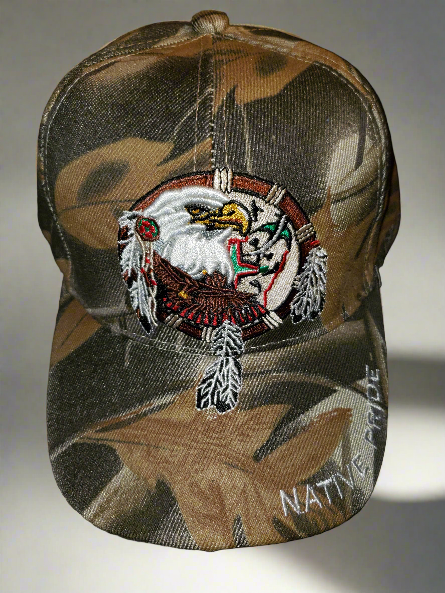 Ball Cap Camo Eagle