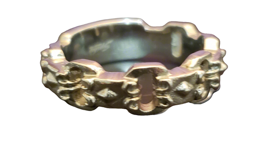 Men's Steel Renaissance Chain Link Style Ring