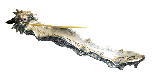 Open Jaws Dragon Incense Holder