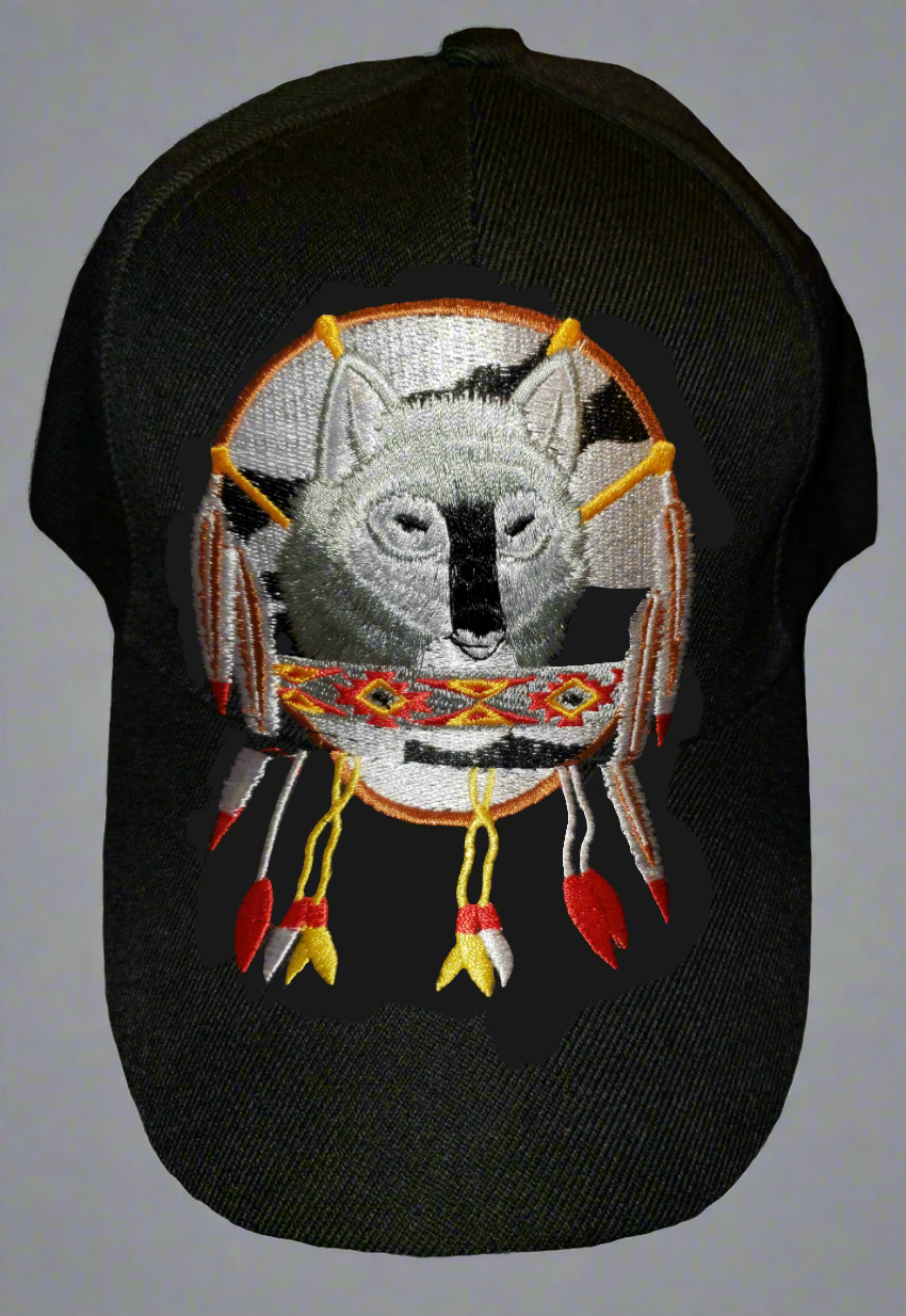 Ball Cap Wolf Native Pride