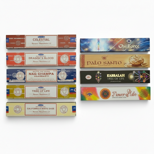 Spiritual Cleansing Incense Variety Gift Package on a white background.
