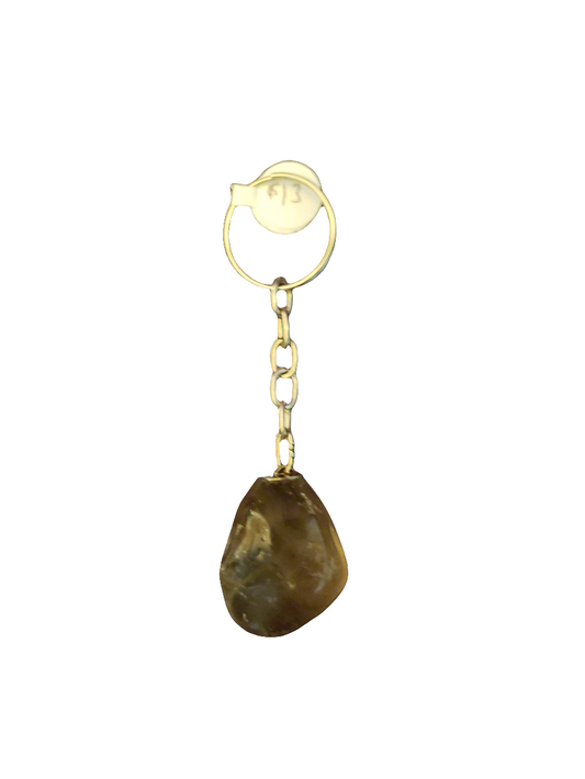 Smoky Quartz Keychain