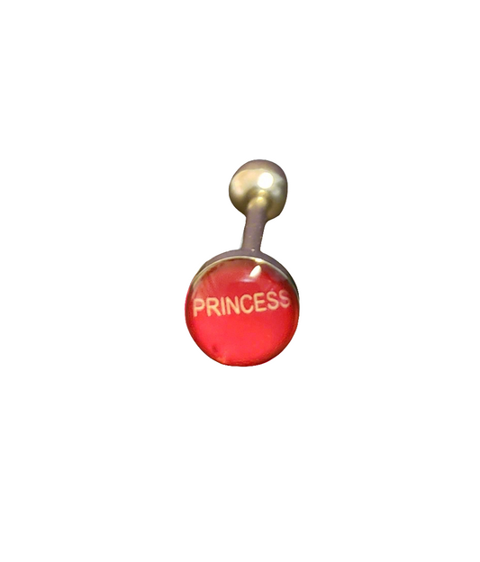 Stainless Steel 316L "Princess" Tongue Piercing