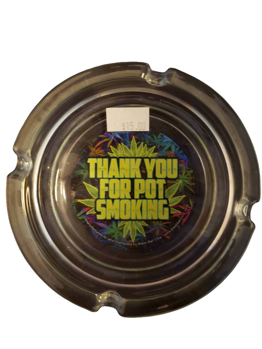 Rasta Leaf Novelty Ashtray