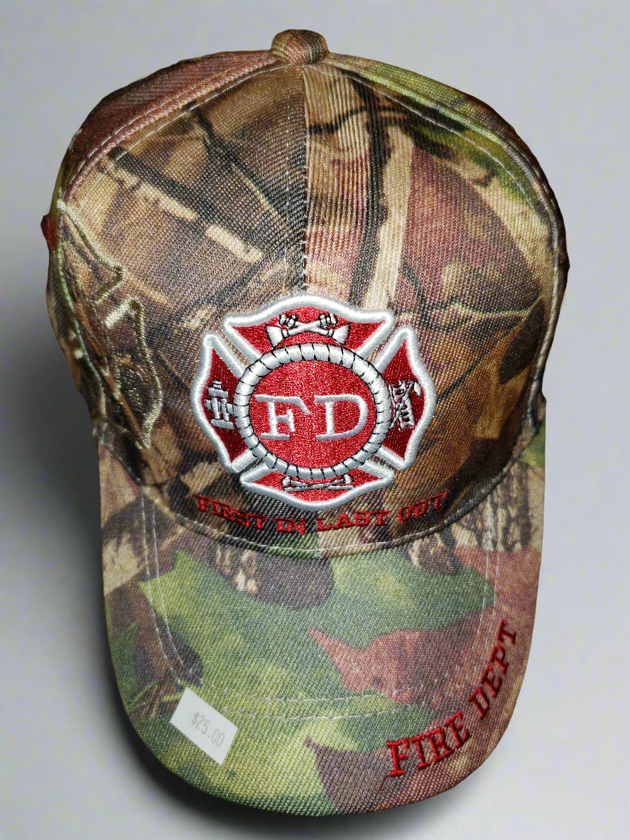 Ball Cap Fire Department