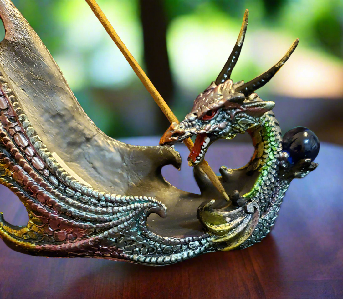 Rainbow Dragon Incense Holder