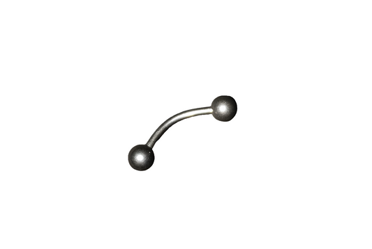 Eye Brow Piercing Steel Ball Ends
